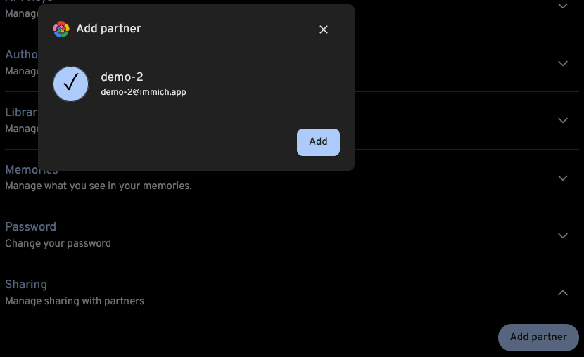 Add Partner 2